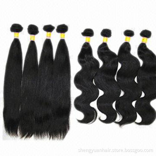 Hot-selling Rich Grade 6A Peruvian Virgin Hair Weave, Soft Body Wave/Natural Color/Unprocessed